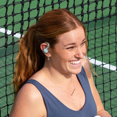GO Sport+ True Wireless Earbuds Light Blue